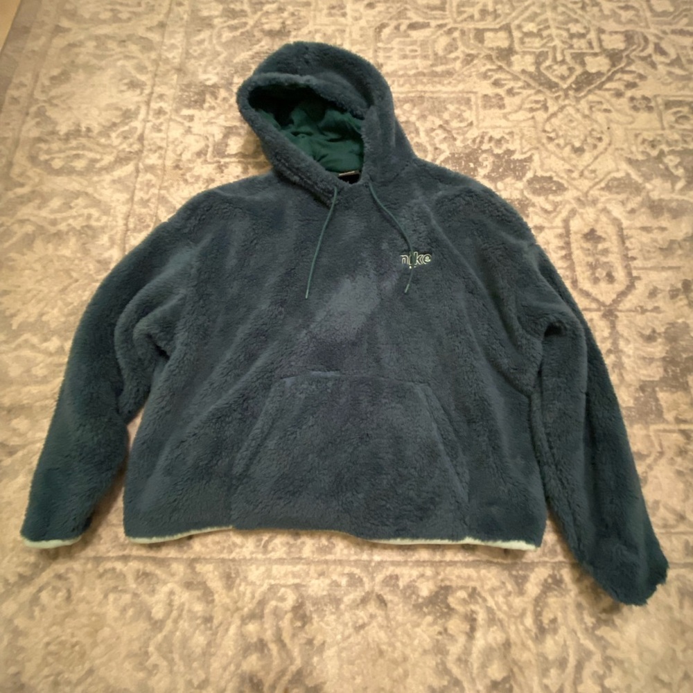 Super soft furry Nike hoodie